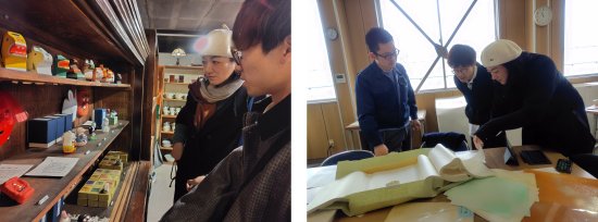 工房視察の様子