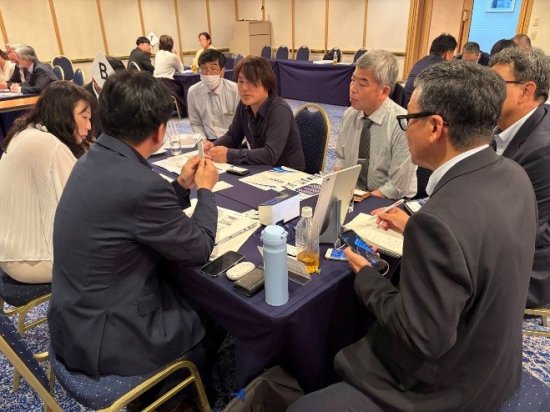 商談会の様子